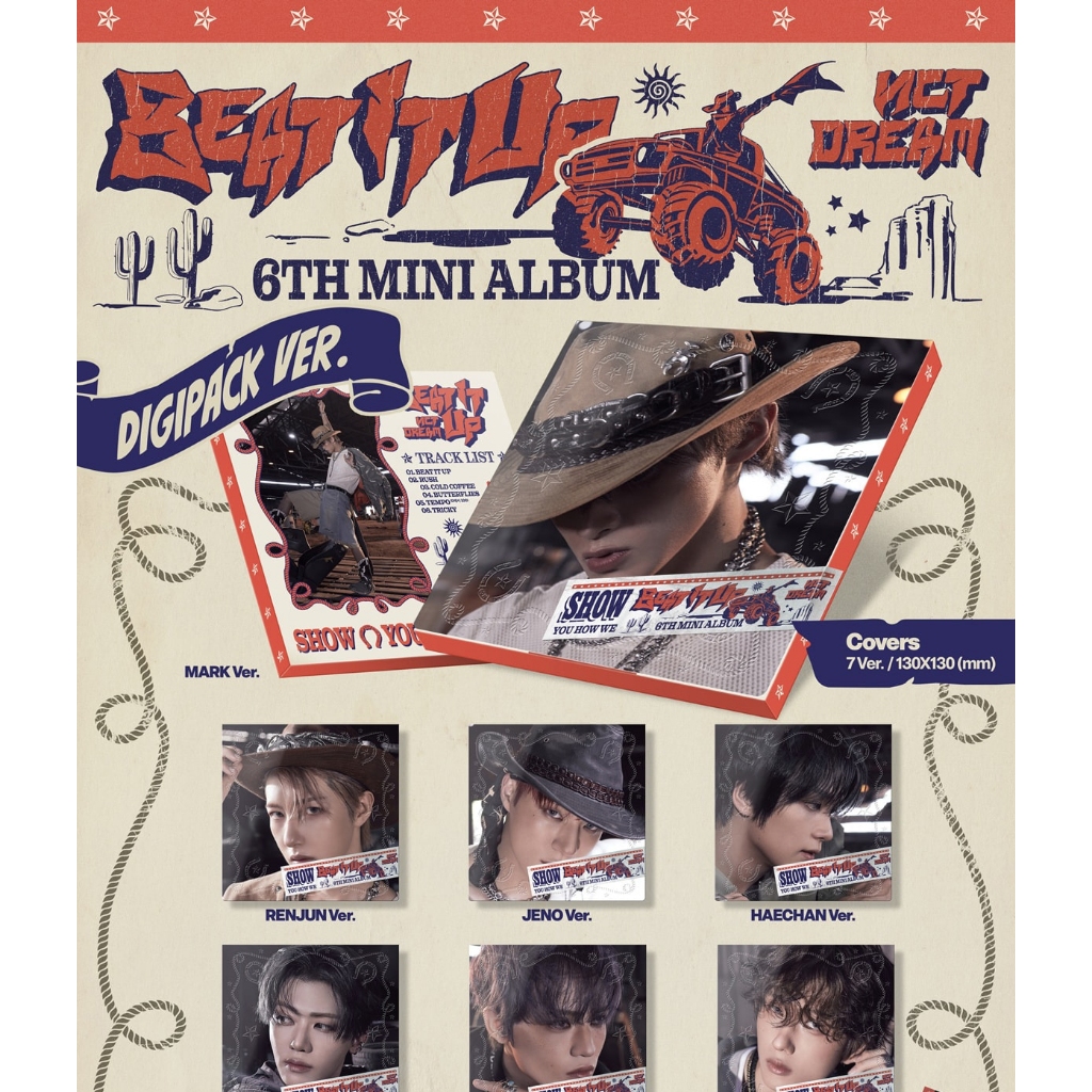 K-POP・アジア NCT DREAM Digipack Ver Digipack Ver.) NCT DREAM [Beat It Up] 6th Mini Album (18th Nov