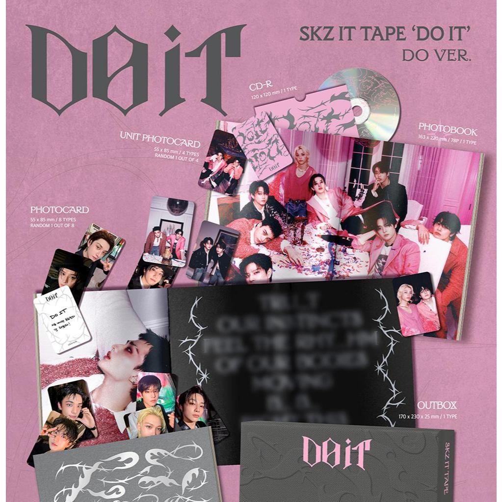 DO VER.) Stray Kids - SKZ IT TAPE [DO IT] [LIMITED] | Shopee Brasil