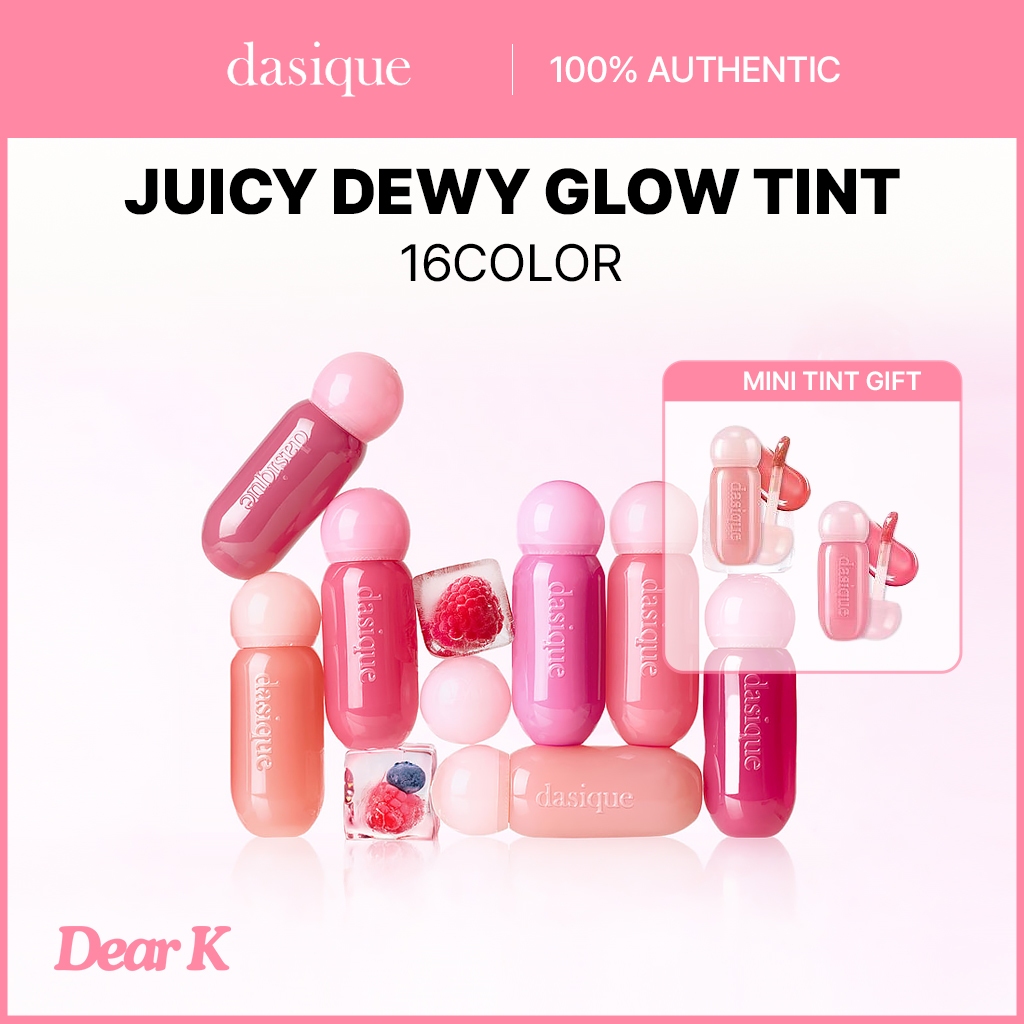 dasique] Juicy Dewy Glow Tint 5.5g | 16 Cores (Conjunto Único