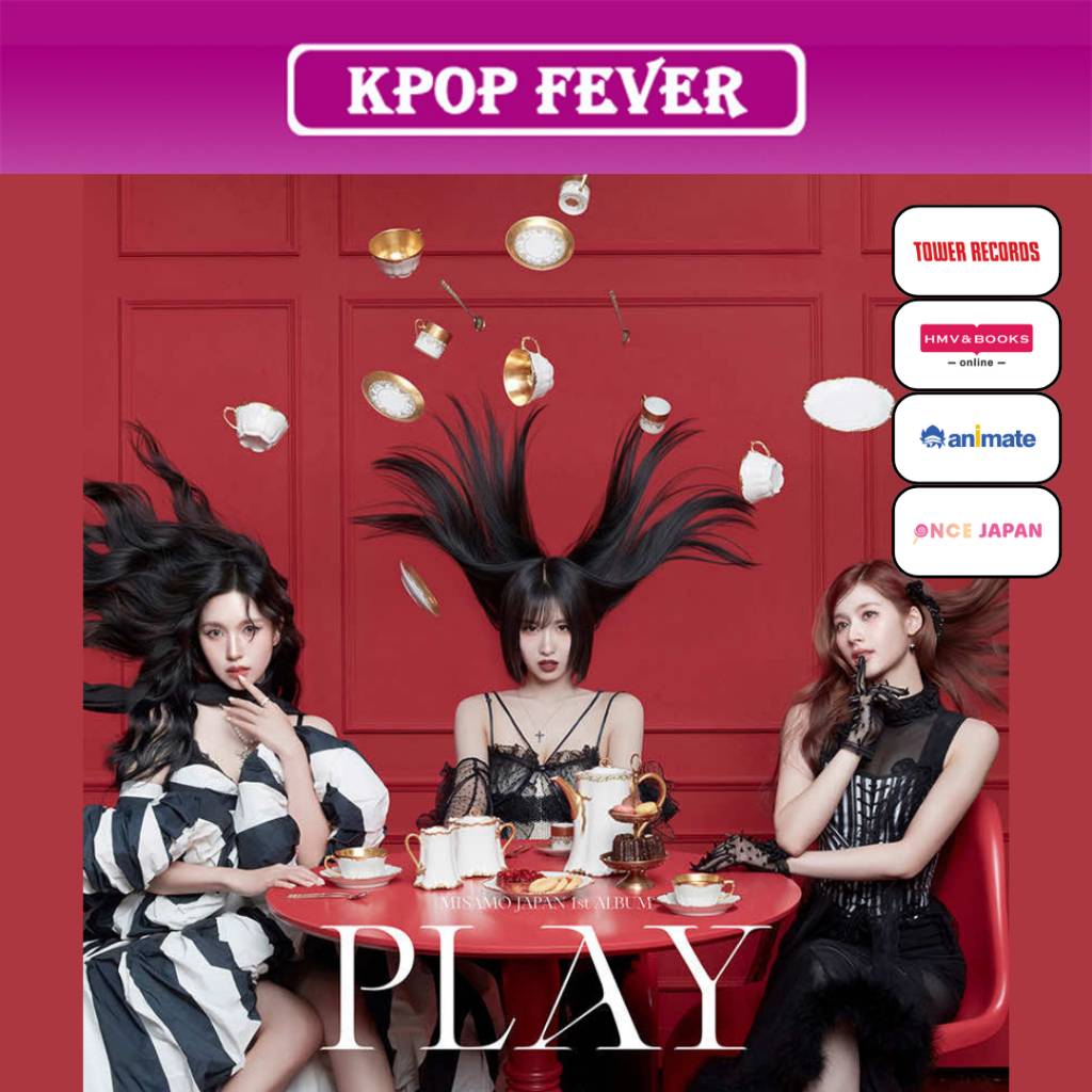 TWICE MISAMO JAPAN [PLAY] Regular Edition / 1st Album | Shopee Brasil