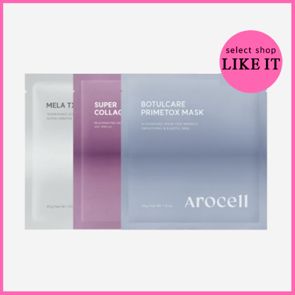 AROCELL Mask 3 types/AROCELL Super Collagen Mask, Mela TXA Mask ...