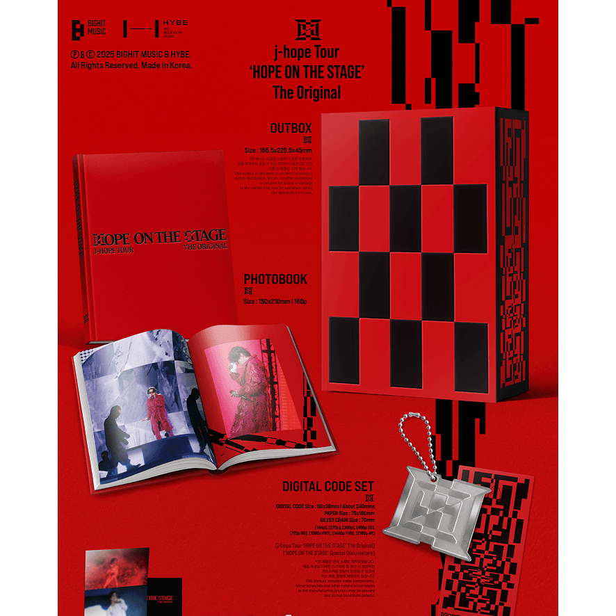BTS) j-hope Tour HOPE ON THE STAGE The Original | Shopee Brasil