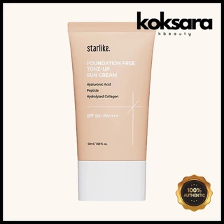 Starlike Foundation-Free Tone-Up Sun Cream 50ml em Oferta na Shopee