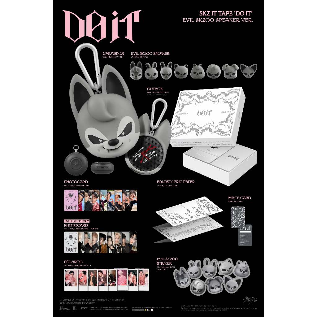 Stray Kids - SKZ IT TAPE 'DO IT' (EVIL SKZOO SPEAKER VER
