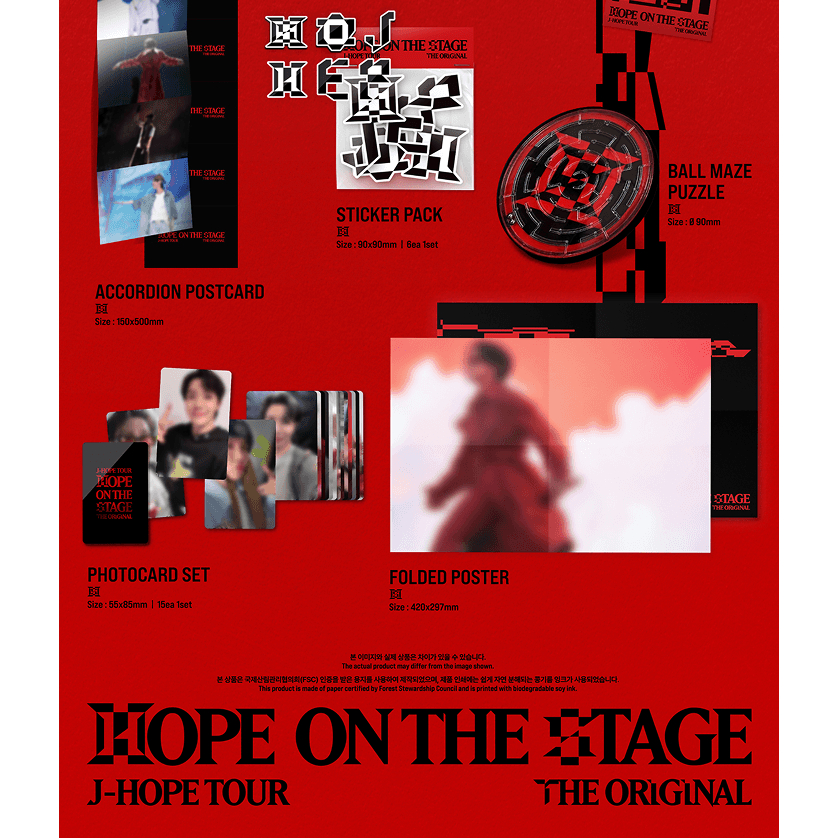 BTS) j-hope Tour HOPE ON THE STAGE The Original | Shopee Brasil