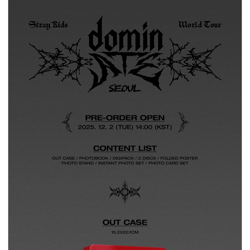 Stray Kids - World Tour [dominATE SEOUL] Blu-ray (16th Jan.2026