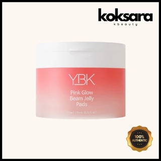 YBK Pink Glow Beam Jelly Pads 70 Sheets 170ml em Oferta na Shopee