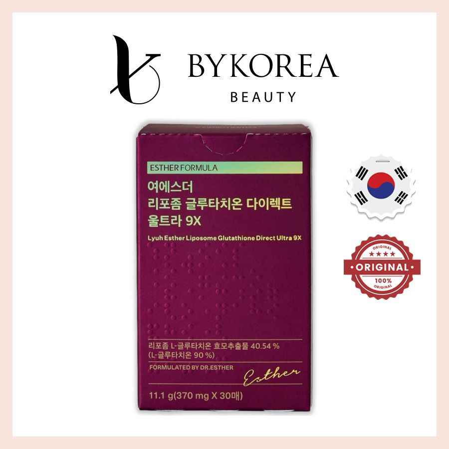 ESTHER FORMULA Liposome Glutathione Direct Ultra 9X (ORIGINAL) | Shopee  Brasil