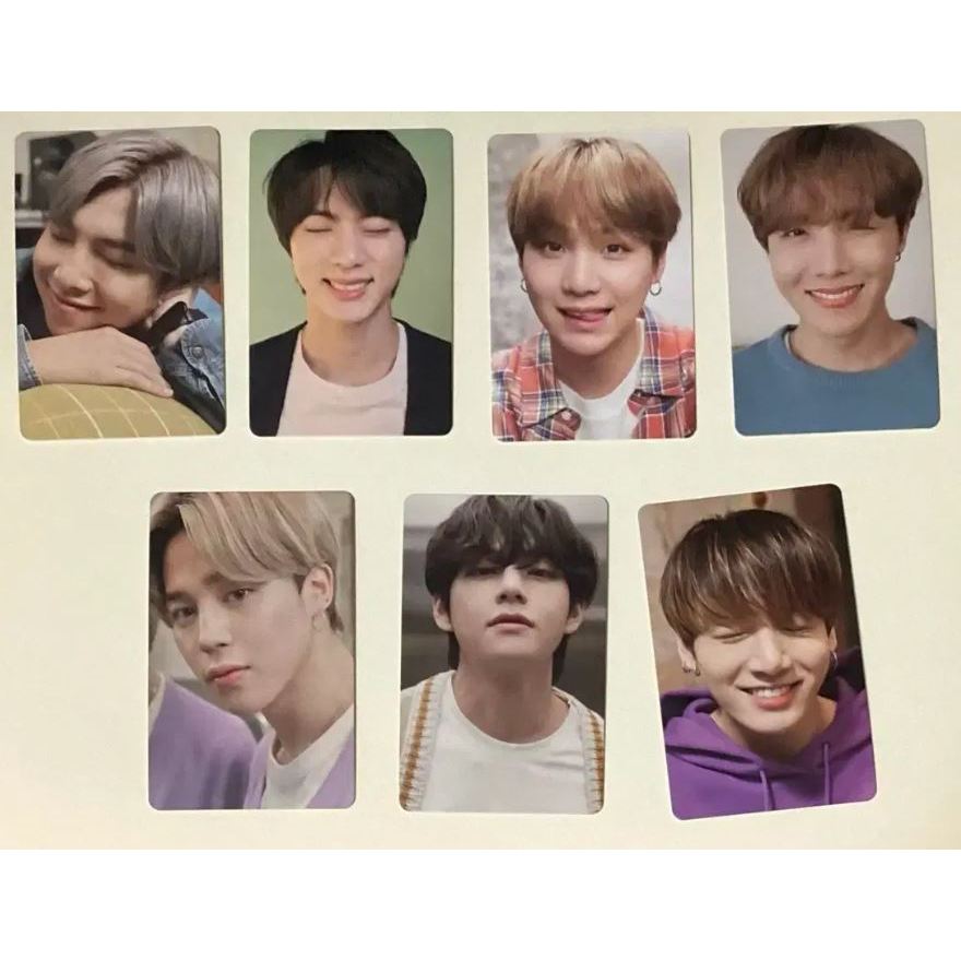 BTS-Cartão Fotográfico Samsung Galaxy Z Flip 4 Edição Limitada