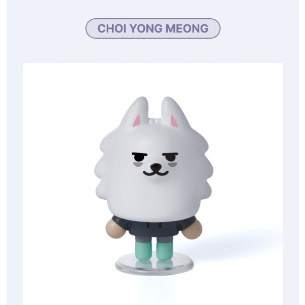 TOMORROW X TOGETHER (TXT) [SNOW MAGIC] MD PPULBATU FIGURE Original