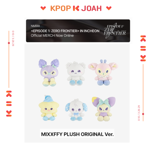 NMIXX MIXXFFY zero frontier ぬいぐるみ　ジウ NMIXX [EPISODE 1 :ZERO FRONTIER] MIXXFFY PLUSH ORIGINAL ver. (24th