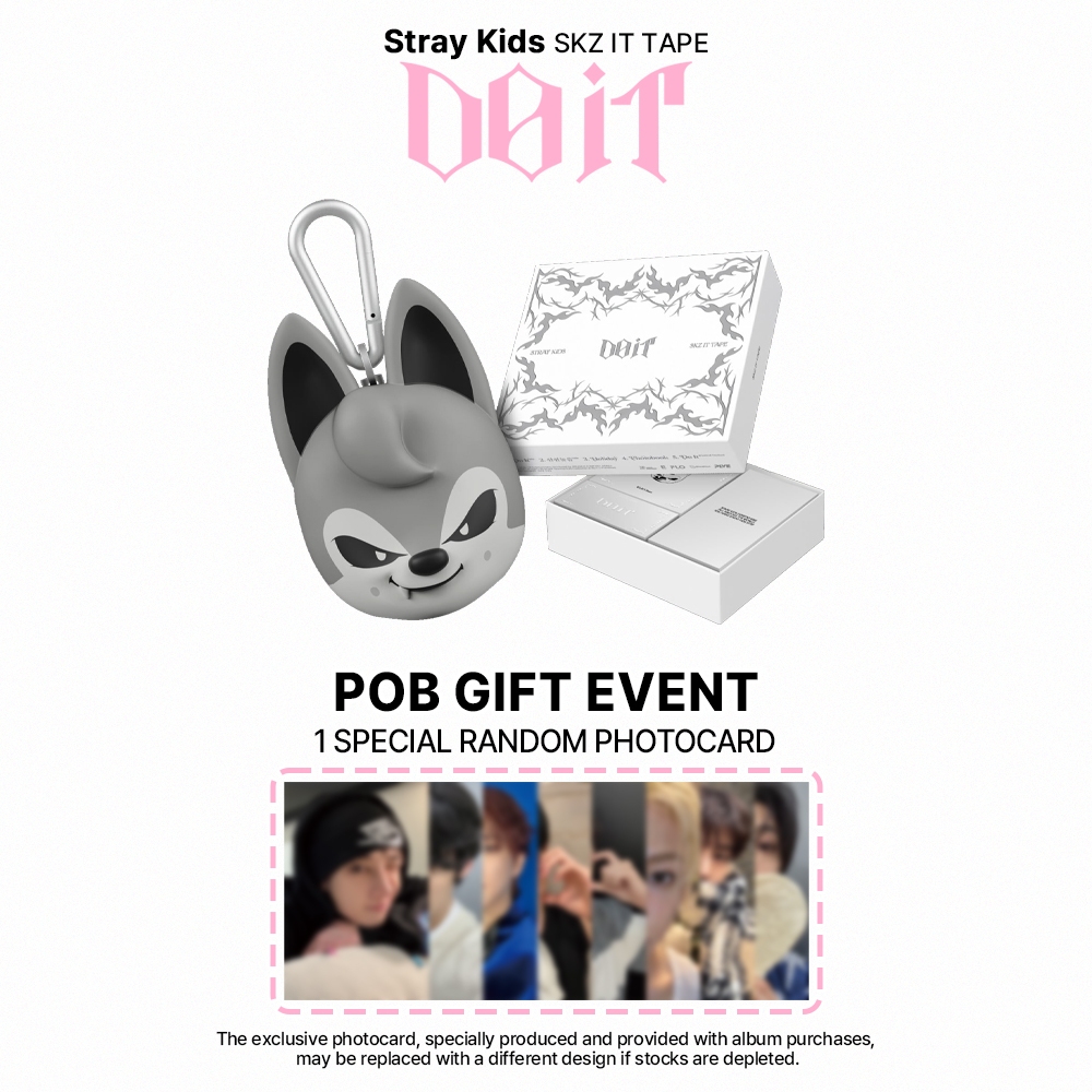 Brinde] Stray Kids SKZ IT TAPE Álbum [ DO IT ] EVIL SKZOO SPEAKER