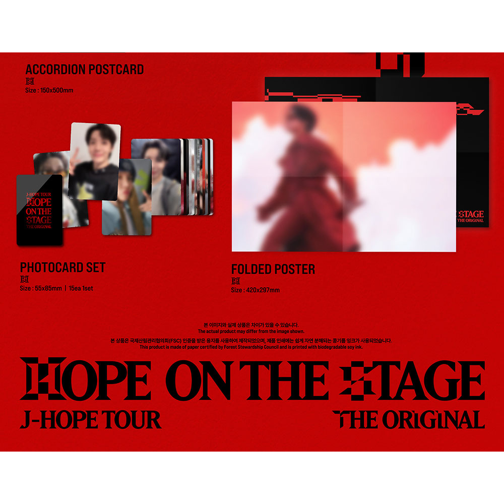 POB] j-hope - j-hope Tour [HOPE ON THE STAGE THE ORIGINAL] (12th