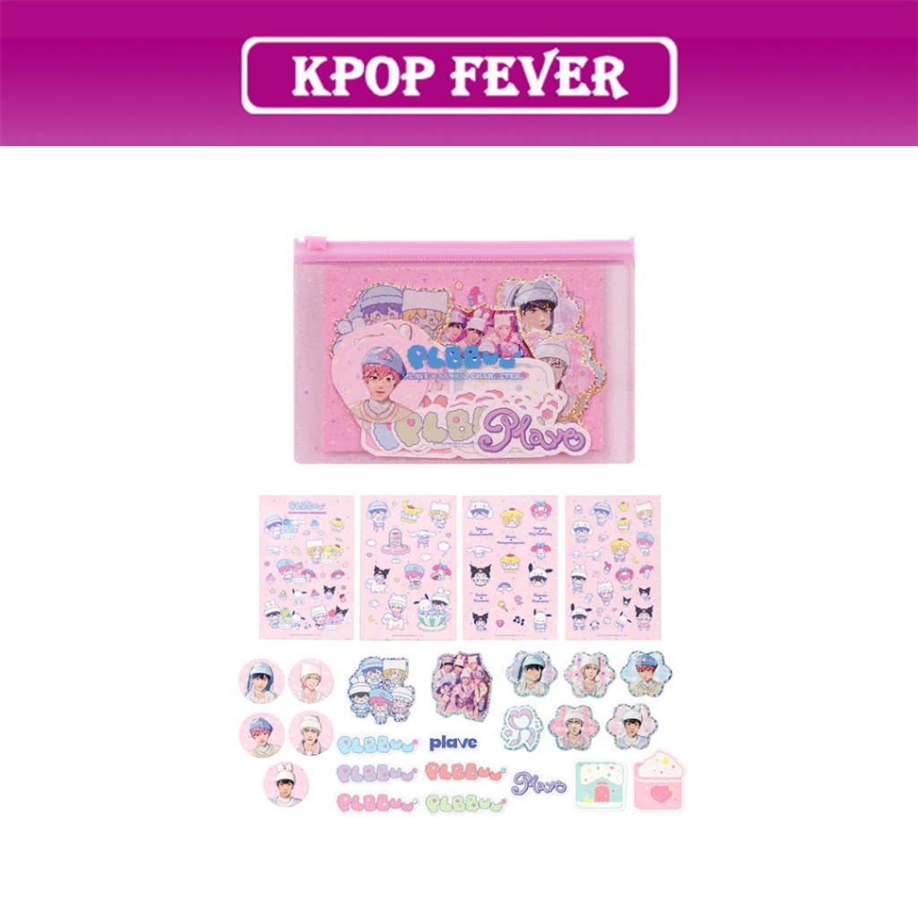 PLAVE [PLBBUU] OFFICIAL MD / BBUU STICKER PACK | Shopee Brasil