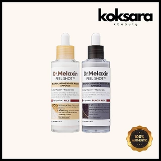 Dr. Melaxin Peel Shot Exfoliating Rice Ampoule Gommage Peeling Gel 80ml (2 types) em Oferta na Shopee