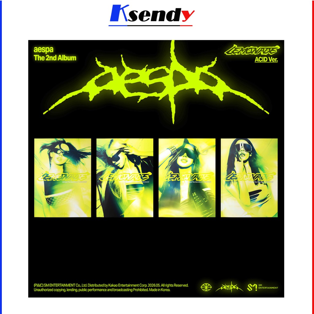 aespa 2nd Album [ LEMONADE ] ACID Ver. | Shopee Brasil