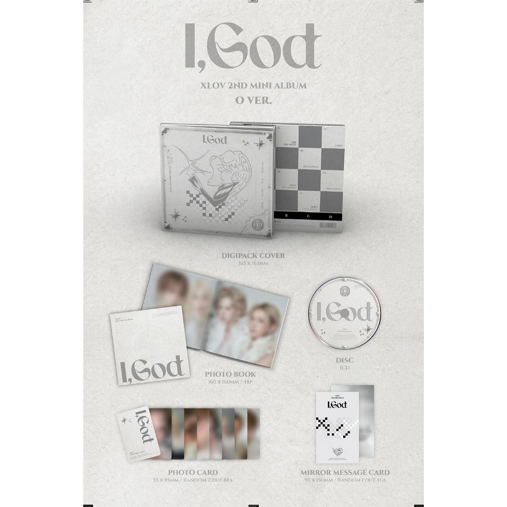 XLOV - 2ND MINI ALBUM [I,God] | Shopee Brasil