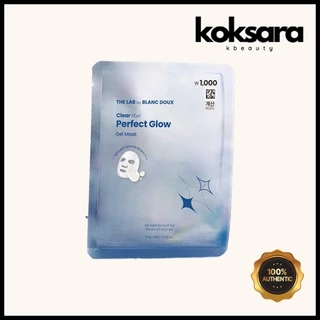 The Lab by Blanc Doux  Clear Hyal Glow Gel Mask 1 sheet x 25 g em Oferta na Shopee