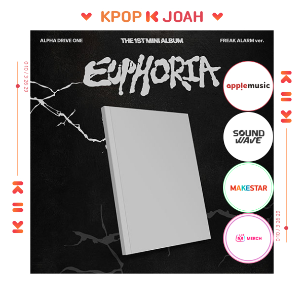 POB] ALPHA DRIVE ONE (ALD1) [EUPHORIA] 1st Mini Album (FREAK ALARM