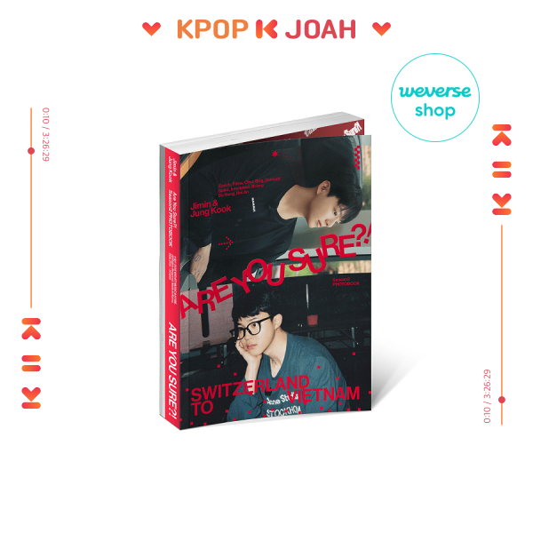 POB] JIMIN & JUNG KOOK (BTS) [Are You Sure?!] Season2 PHOTOBOOK