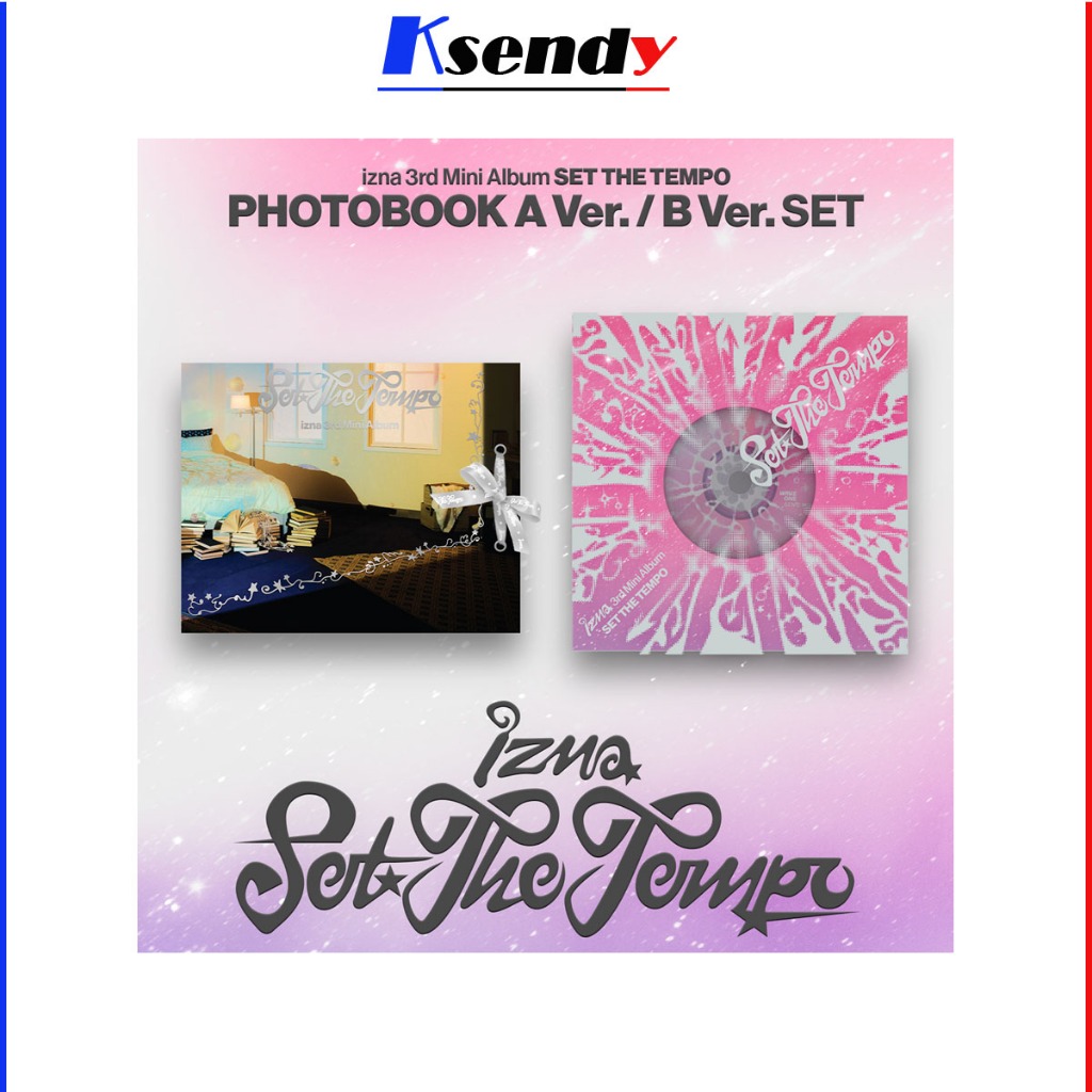 izna 3rd Mini Album [ SET THE TEMPO ] | Shopee Brasil