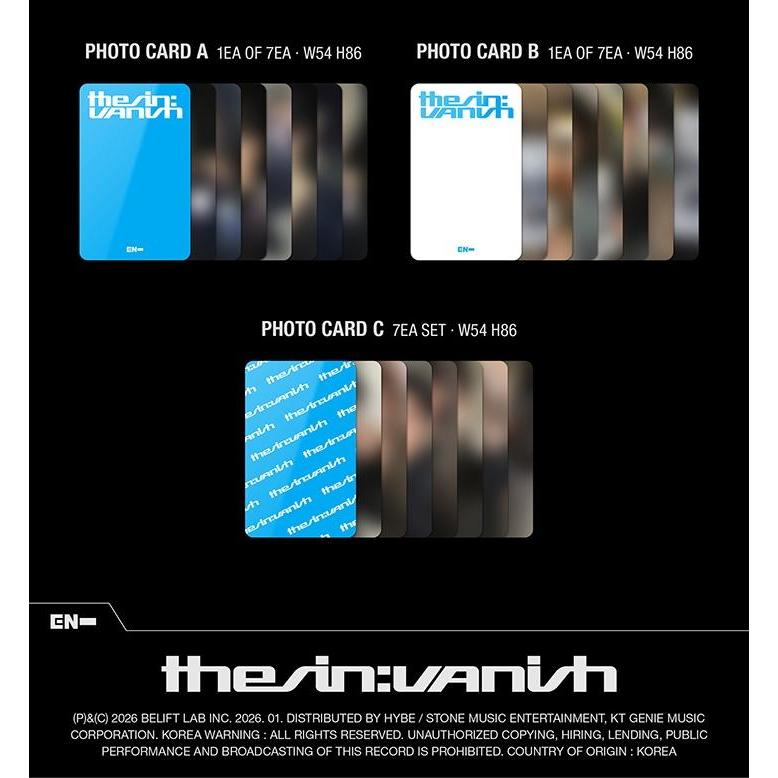 ENHYPEN 7th Mini Album - THE SIN : VANISH (Weverse Albums Ver