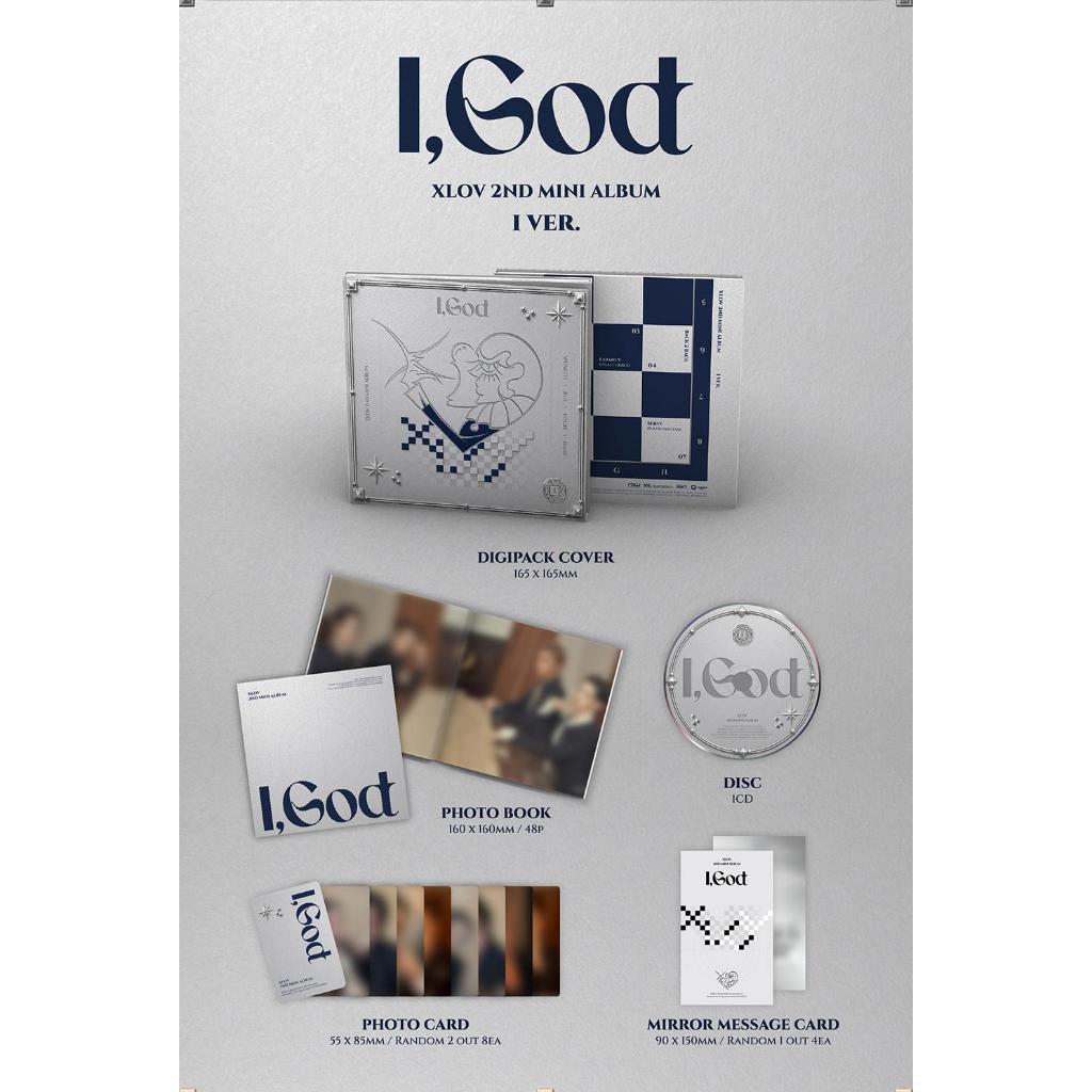 XLOV - 2ND MINI ALBUM [I,God] | Shopee Brasil