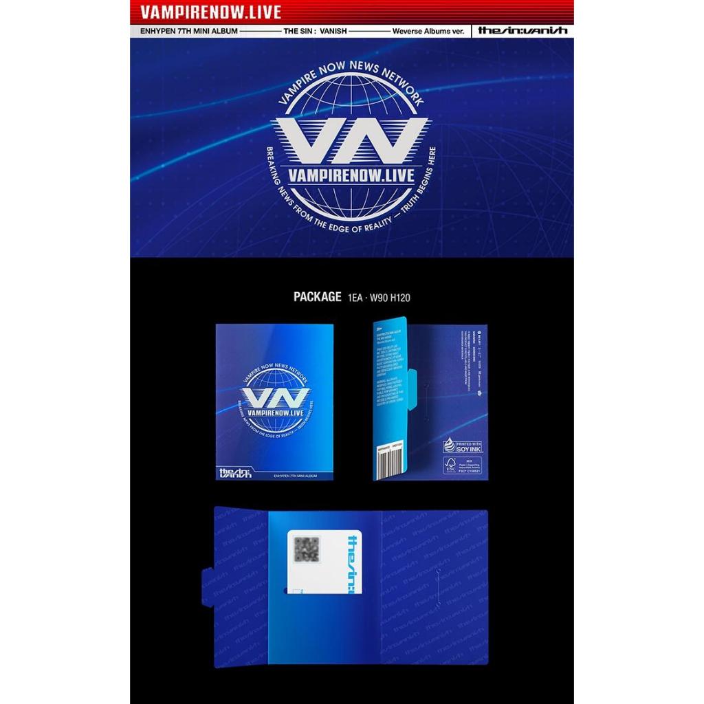 ENHYPEN 7th Mini Album - THE SIN : VANISH (Weverse Albums Ver