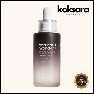 Haruharu Wonder Black Rice Hyaluronic Botanical 2GF Wonderful Ampoule 30ml em Oferta na Shopee