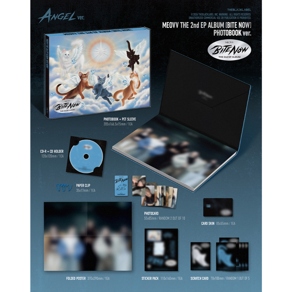 Special Gift] (PHOTOBOOK ver.) MEOVV [BITE NOW] The 2nd EP Album