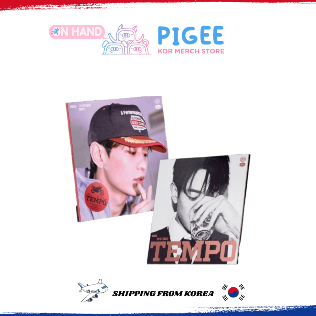 SHINee MINHO 直筆サイン入りアルバム CD TEMPO ミンホ ミノ SHINEE MINHO - [ TEMPO ] 1ST SINGLE ALBUM | Shopee Brasil