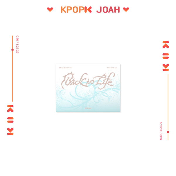 Mini CD-R ver.) &TEAM [Back to Life] Photocard Box KR 1st Mini