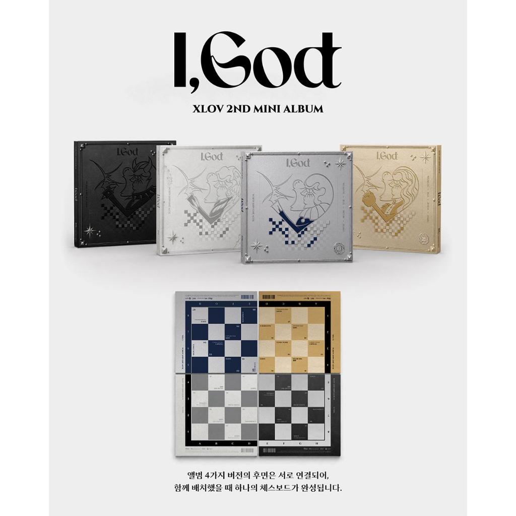 XLOV - 2ND MINI ALBUM [I,God] | Shopee Brasil