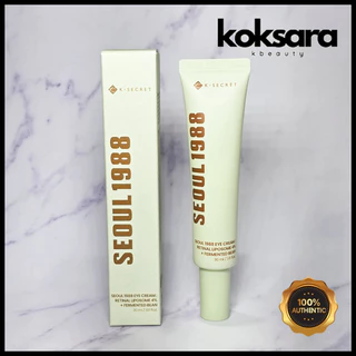 K SECRET Seoul 1988 Retinal Liposome 4% + Fermented Soybean Eye Cream 30ml em Oferta na Shopee