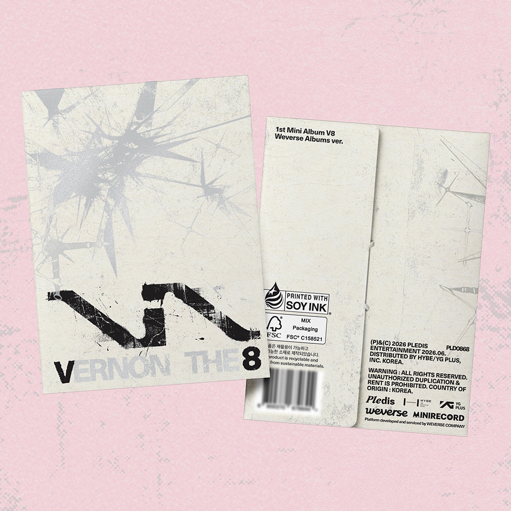 SEVENTEEN V8 -1st Mini Album - V8 (Weverse Albums ver.) | Shopee