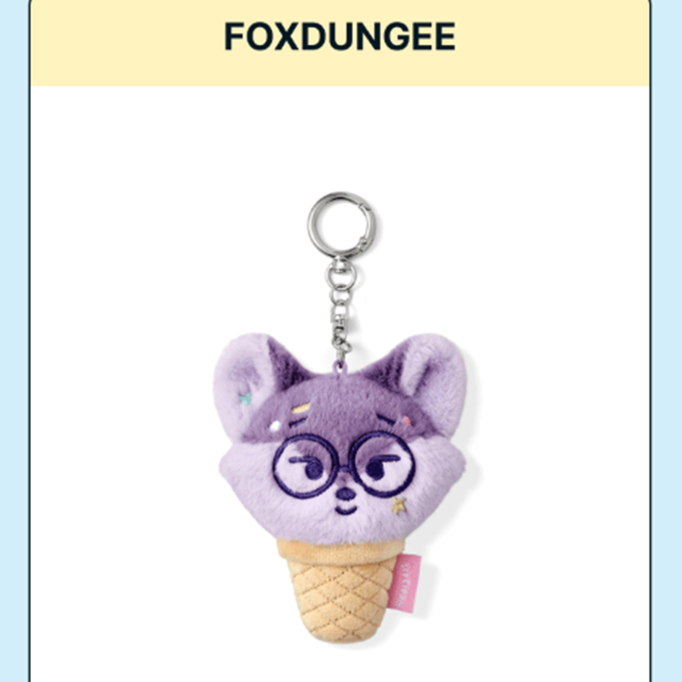 Face Keyring) SEVENTEEN [Ice Cream with MINITEEN] Official MD (5th