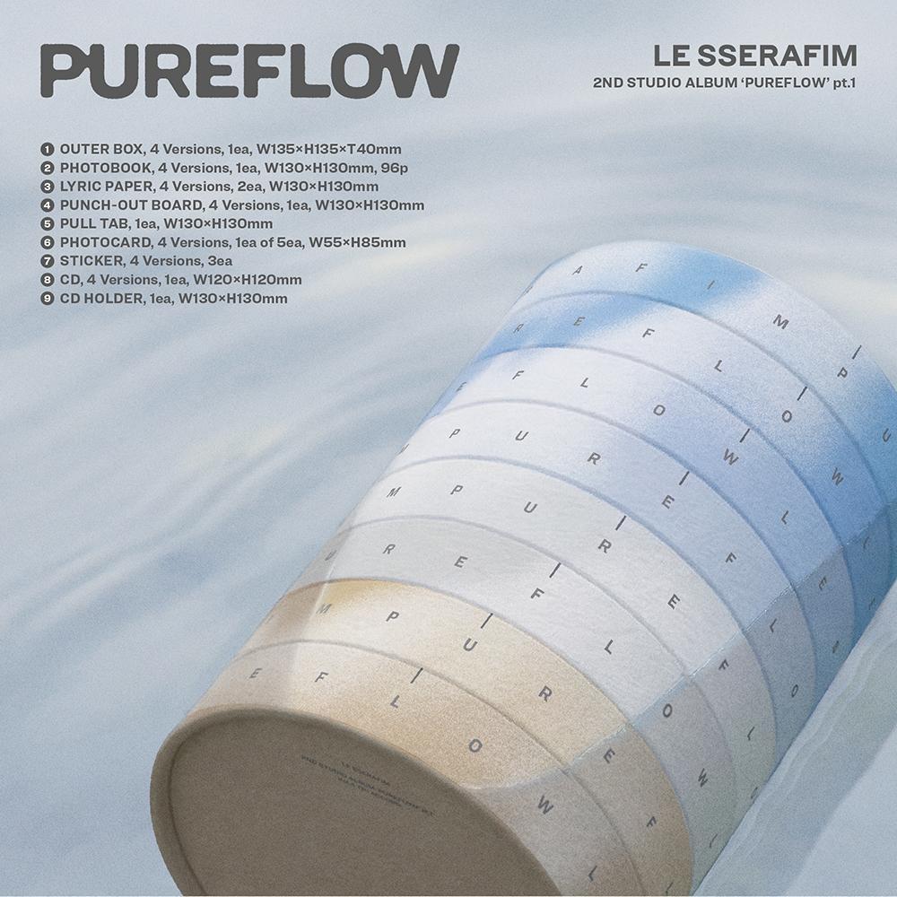LE SSERAFIM 2nd Studio Album - PUREFLOW pt.1 | Shopee Brasil