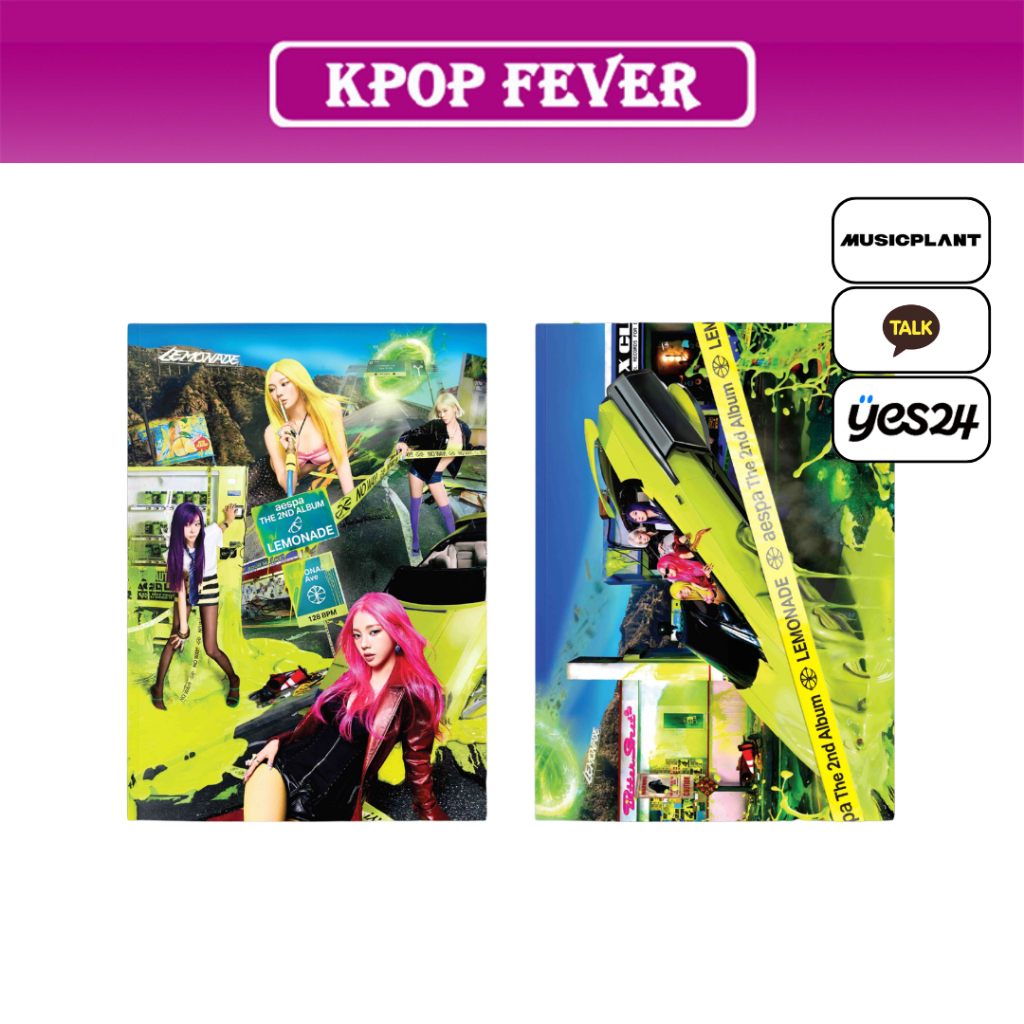 aespa [LEMONADE] 2nd Full Album / LEMONADE Ver | Shopee Brasil