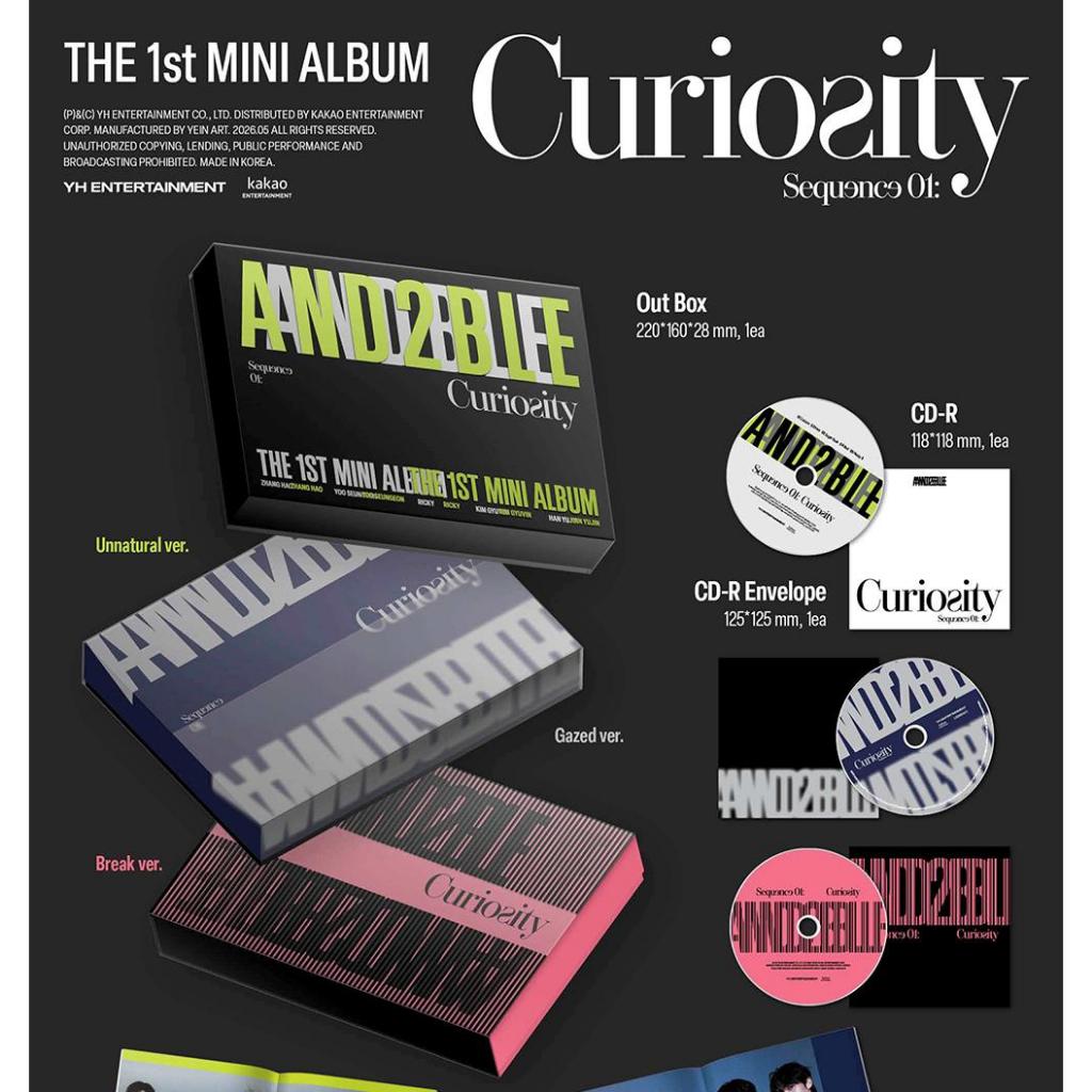 ZEROBASEONE) AND2BLE 1st Mini Album - Sequence 01: Curiosity