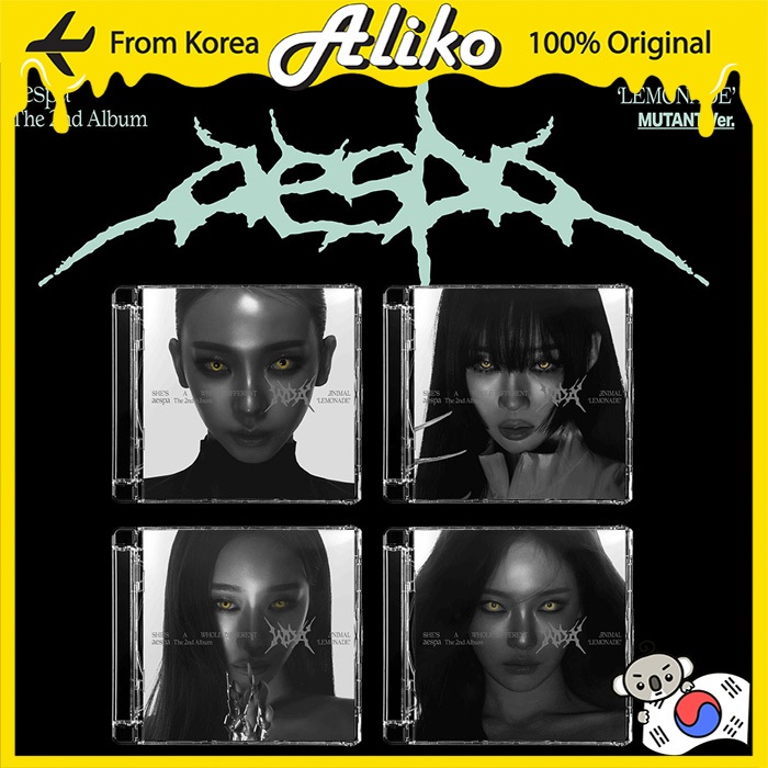 aespa 2nd Album - LEMONADE (MUTANT Ver.) | Shopee Brasil