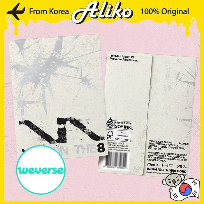 SEVENTEEN V8 -1st Mini Album - V8 (Weverse Albums ver.) | Shopee