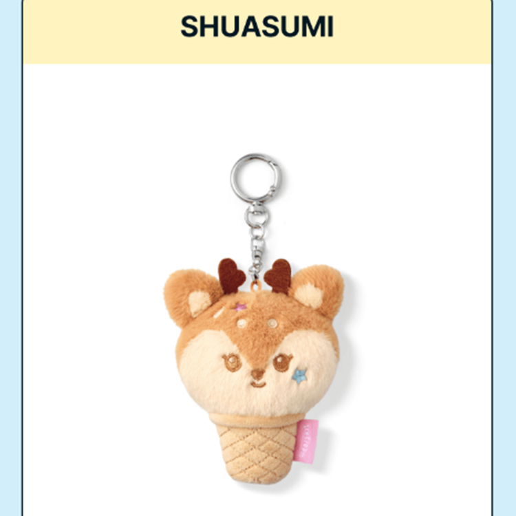 Face Keyring) SEVENTEEN [Ice Cream with MINITEEN] Official MD (5th