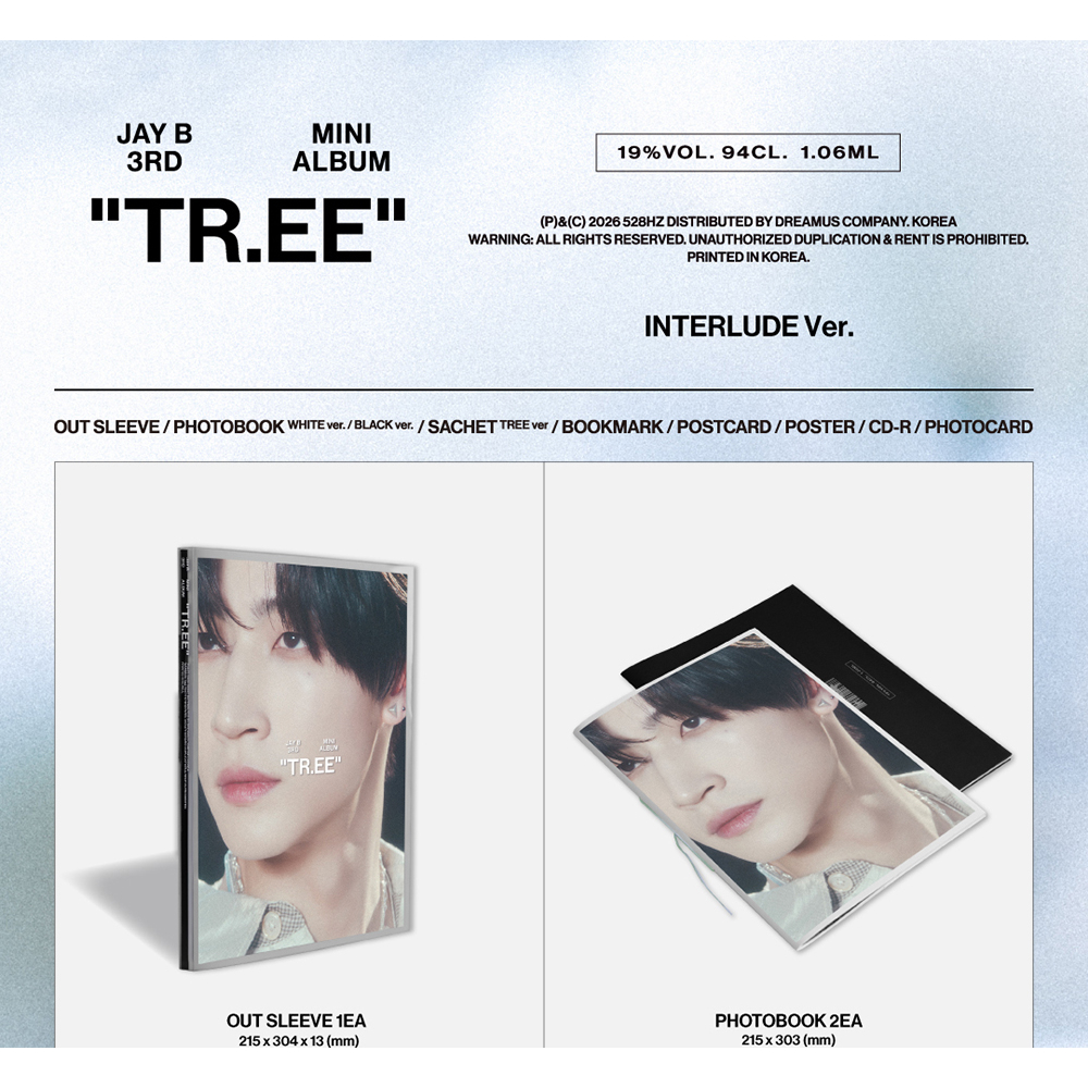 LUCKY DRAW] (INTERLUDE ver.) JAY B (GOT7) [TR.EE] 3rd Mini Album