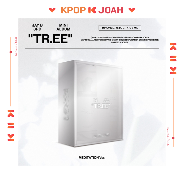 GOT7 JAYB JB トレカ　台湾　Taiwan　CD ジェボム　ヨントン MEDITATION ver.) JAY B (GOT7) [TR.EE] 3rd Mini Album (10th Jun