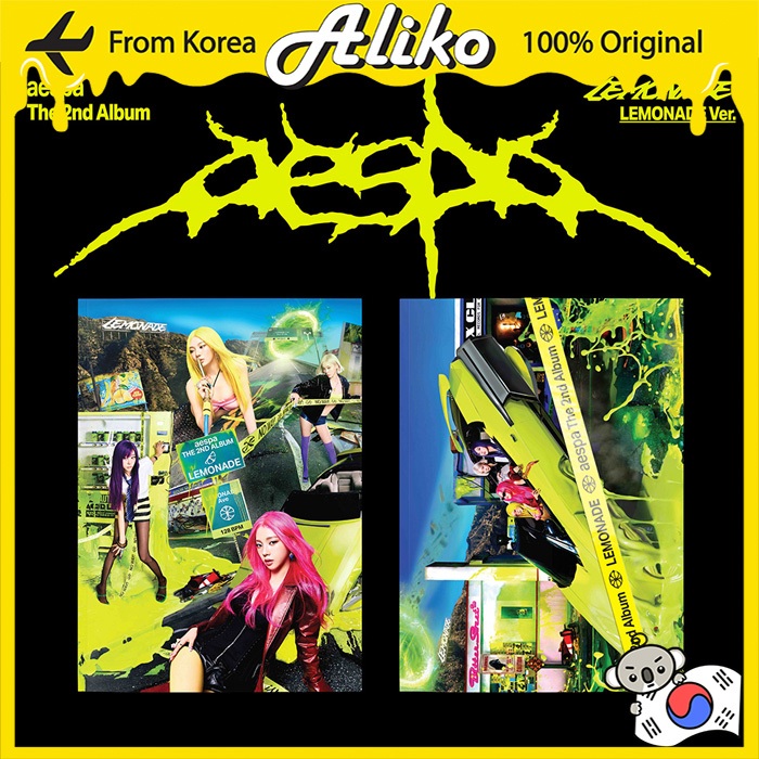 aespa 2nd Album - LEMONADE (LEMONADE Ver.) | Shopee Brasil