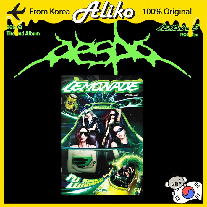 aespa 2nd Album - LEMONADE (P.O.S Ver.) | Shopee Brasil