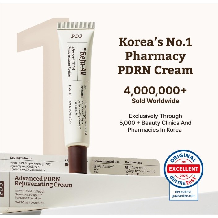 Dr . RejuAll Advanced PDRN Creme Rejuvenescedor 20ml (PD3
