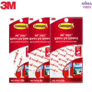 Tiras De Montagem Suspensas Sem Danos Para Recarga De Fita Dupla Face Command 3M