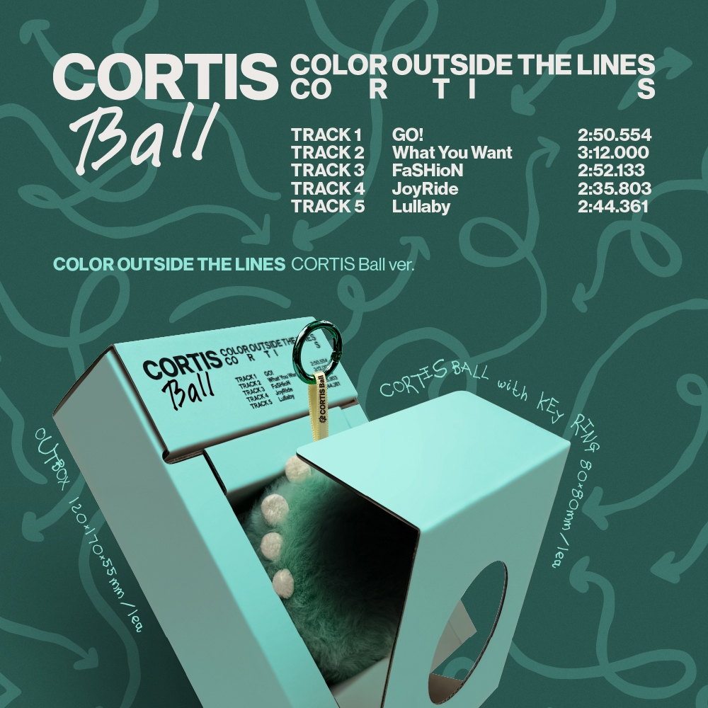 CORTIS Ball ver.) CORTIS [COLOR OUTSIDE THE LINES] 1st EP Album
