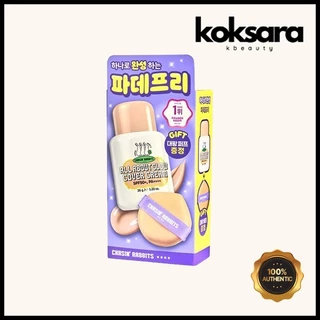 Chasin Rabbits All About Glow Cover Cream 35g * Giant Puff em Oferta na Shopee